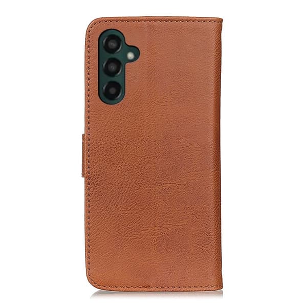 KHAZNEH Galaxy A24 4G Plånboksfodral Cowhide - Brun Brun