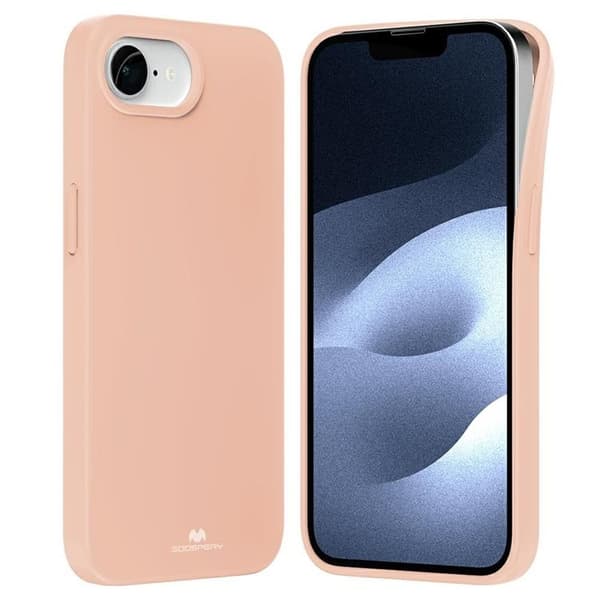 Mercury Mobilskal till iPhone 16e Soft - Rosa Sand Rosa