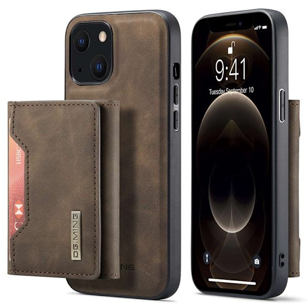 DG.MING M2 Series Mobilskal till iPhone 14 Shockproof Brun