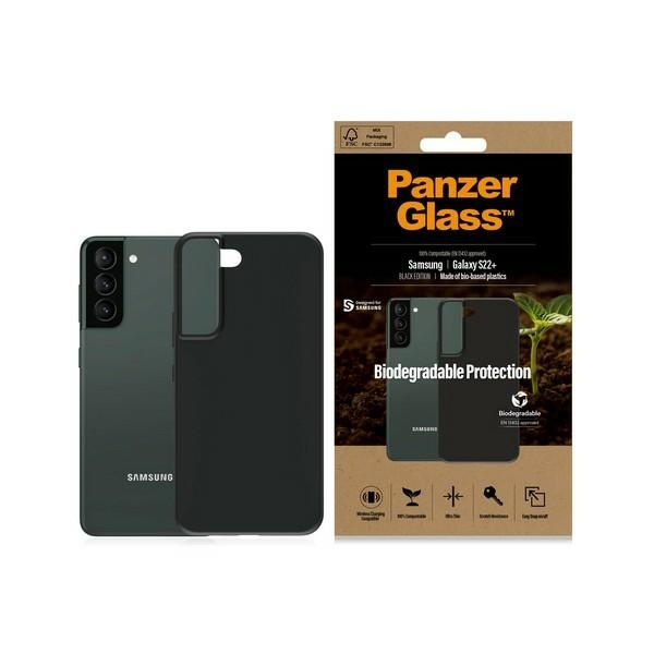 PanzerGlass Telefontaske til Galaxy S22 Plus Bionedbrydelig - Sort