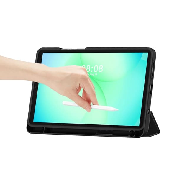 Tech-Protect Galaxy Tab A9 Plus Fodral Canvas - Obsidian Svart Svart