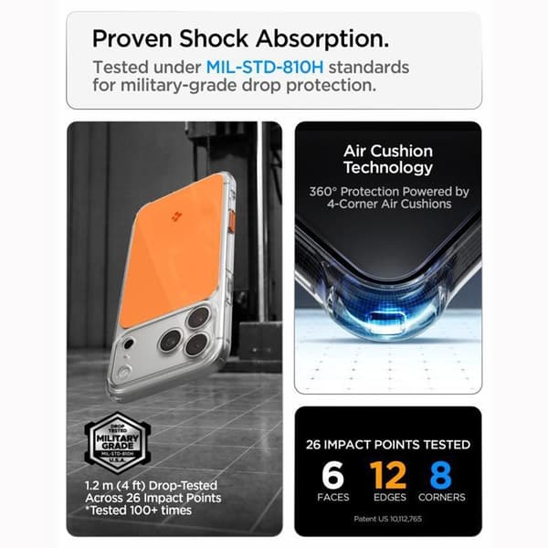 Spigen Mobilskal För iPhone 18 Pro Max/17 Pro Max Magsafe Ultra Hybrid T