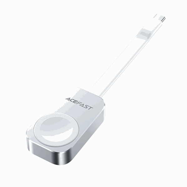 Acefast E21 5W Trådlös Laddare för Apple Watch - Silver Silver
