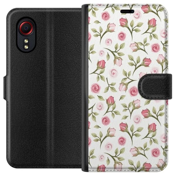 Pung Taske til Samsung Galaxy Xcover 5 med Blomster