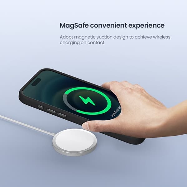 NILLKIN Lenswing Prop Mobilskal till iPhone 16 Pro Max MagSafe Grön