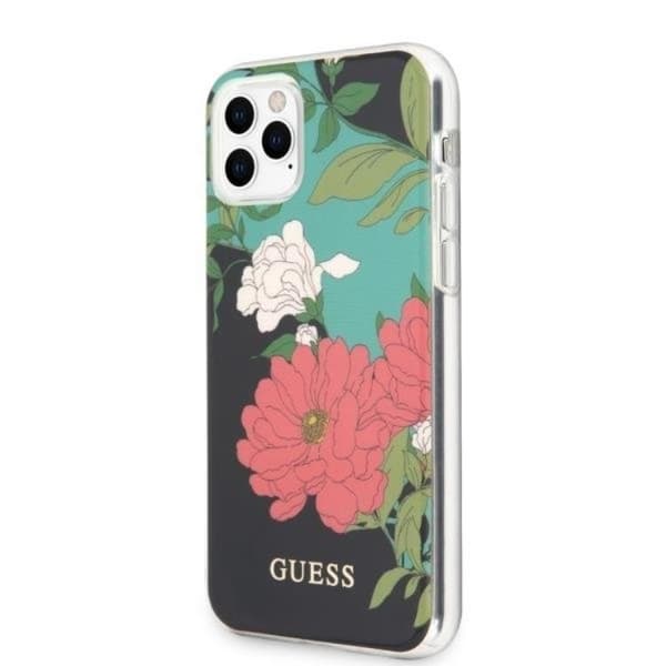 Guess N ° 1 Flower Collection Skal iPhone 11 Pro Max - Musta Black