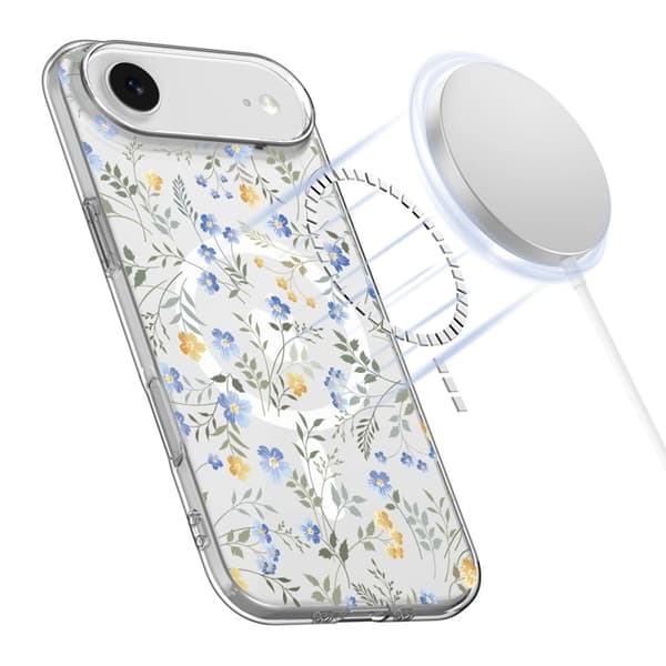 Tech-Protect iPhone Air Magsafe Flexair Telefontaske - Forårsblomster