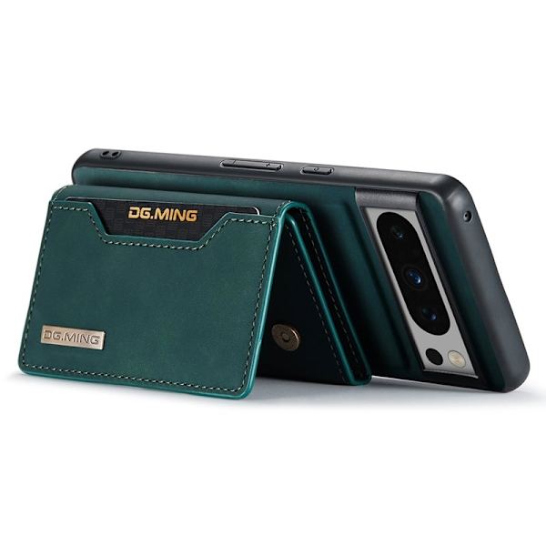 DG.MING M2 Series Google Pixel 8 Pro Plånboksfodral Konstläder Grön