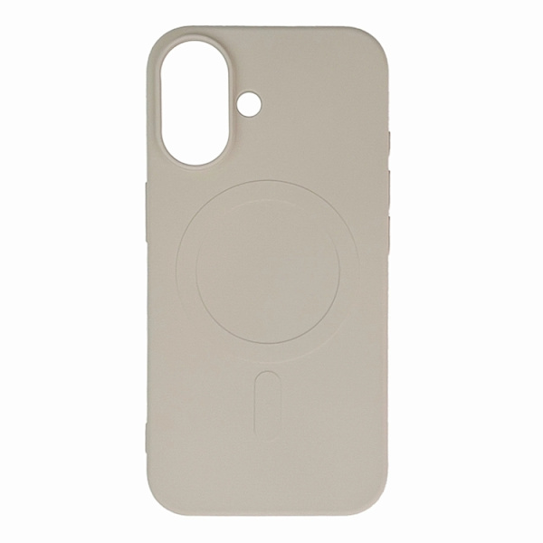 Mobilskal till iPhone 16e MagSafe Liquid Silikon - Beige Beige