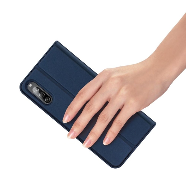 DUX DUCIS nahkainen lompakkokotelo Sony Xperia L4 - sininen Blue