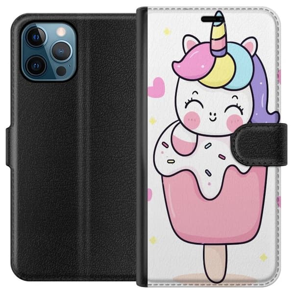Pung Taske til Apple iPhone 12 Pro Max med Happy Unicorn