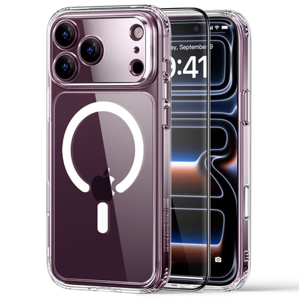ESR Mobilskal till iPhone 18 Pro Max/17 Pro Max Magsafe med Skärmskydd Transparent