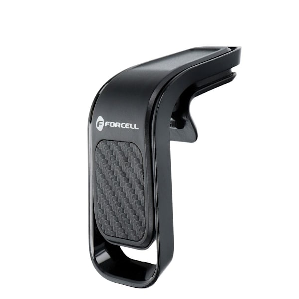 Forcell Magnetisk Mobilhållare B060 För Luftventil F-Grip - Svart Svart