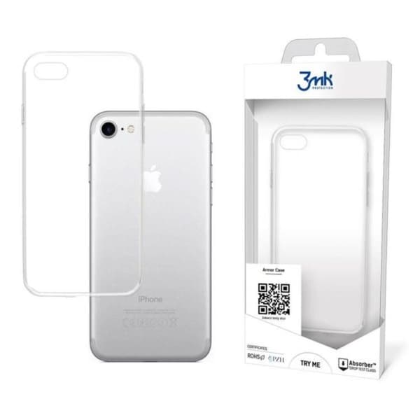 3MK iPhone 7/8 Mobilskal Armor - Transparent Transparent