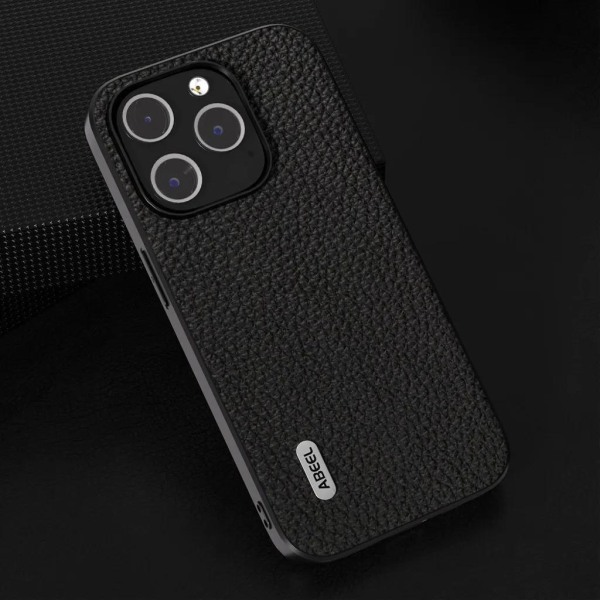 Abeel iPhone 15 Pro Max -puhelimen suojakuori - musta
