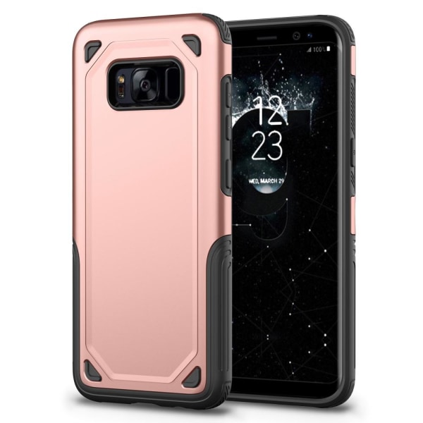 Rugged Armor Skal till Samsung Galaxy S8 Plus - Rose Gold