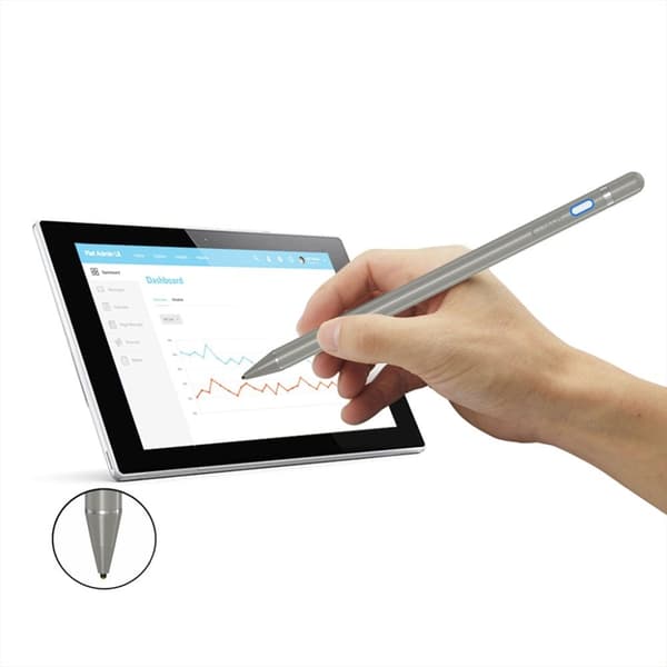 Tech-Protect Active Stylus Penna - Titanium Silver