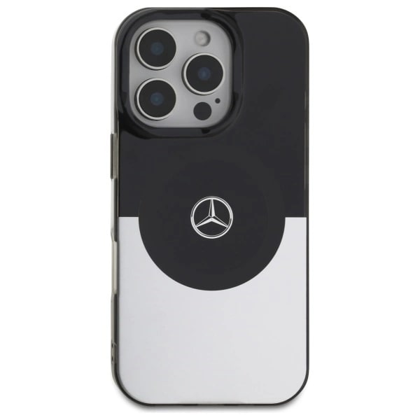 Mercedes Mobilskal till iPhone 16 Pro Max MagSafe Double Layer BiColor - Silver Silver