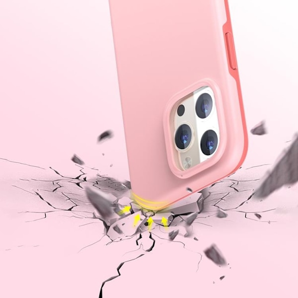 Choetech iPhone 13 Pro Skal Magsafe MFM Anti-drop - Rosa