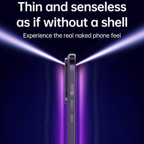 SULADA Minrui Series Mobilskal till iPhone 15 Pro Max TPU+Glas Svart