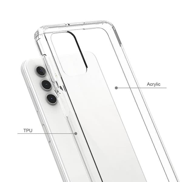 Akryl Taske til Samsung Galaxy A32 5G - Klar Transparent