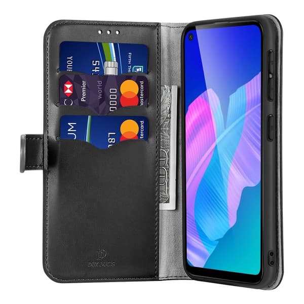 Dux Ducis Plånboksfodral Huawei P40 Lite E - Svart Black