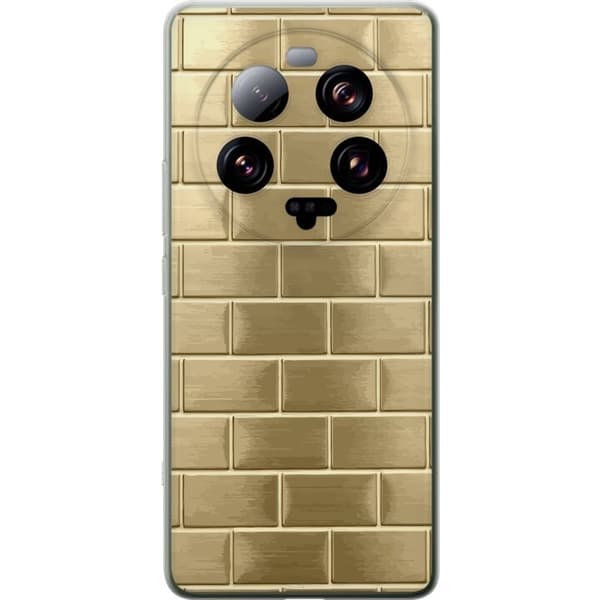 Taske til Xiaomi 13 Ultra med gyldne mursten