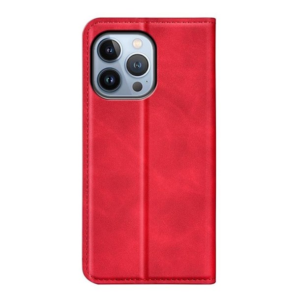 Folio iPhone 14 Pro Plånboksfodral  - Röd R