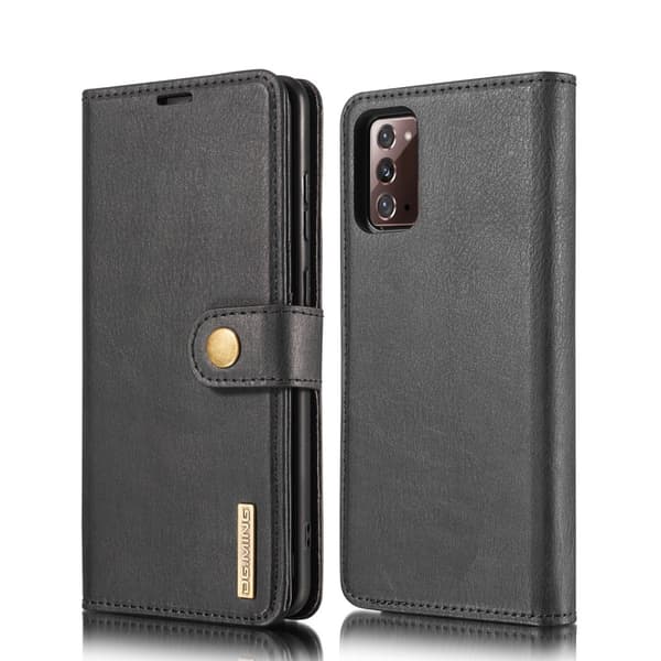 DG.MING Aftageligt 2-i-1 Etui Til Samsung Galaxy Note 20 - S Black