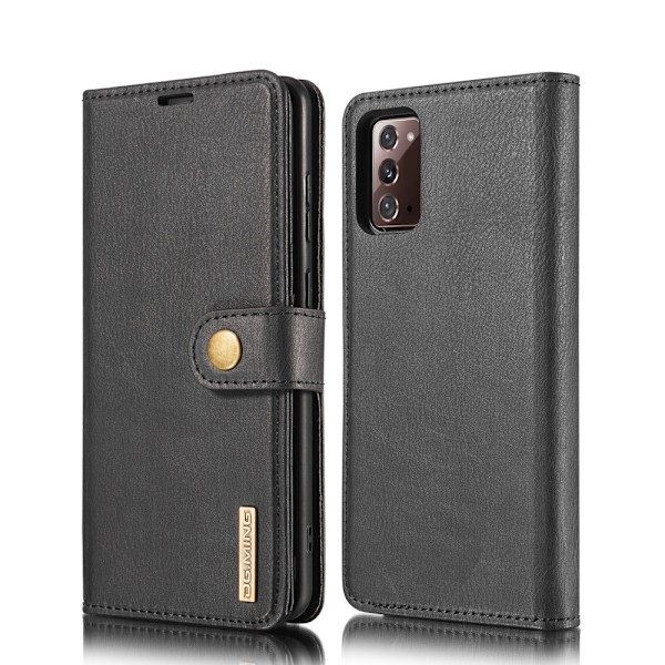 DG.MING Detachable 2-in-1 Fodral Till Samsung Galaxy Note 20 - Svart Svart