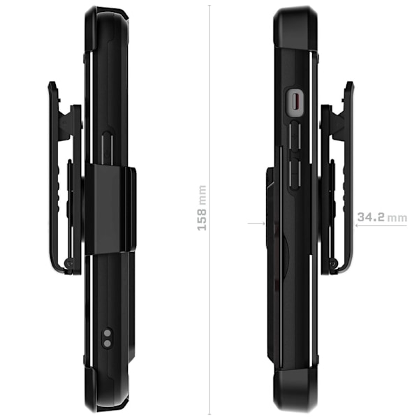 Ghostek Iron Armor Skal iPhone 13 mini - Svart Svart