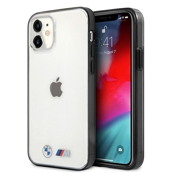 BMW Sandblast Skal iPhone 12 mini - Läpinäkyvä Transparent