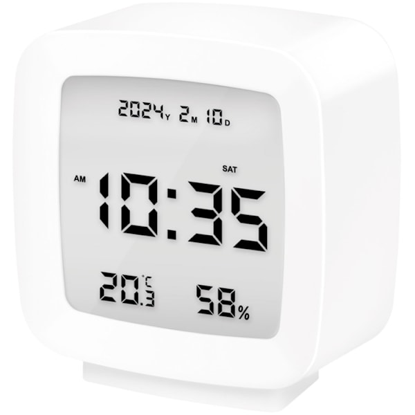 LogiLink Digital Väckarklocka med datum, temp, luftfuktighet