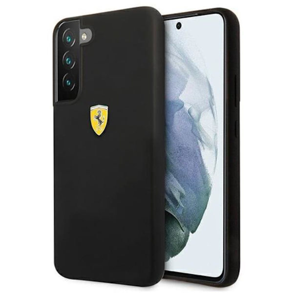 Ferrari On Track Silicone Skal Galaxy S22 - Svart Svart