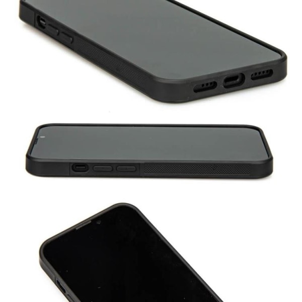 Bewood iPhone 13 Mini -matkapuhelimen suojakuori, ainutlaatuinen Vegas - vaaleanpunainen/sininen
