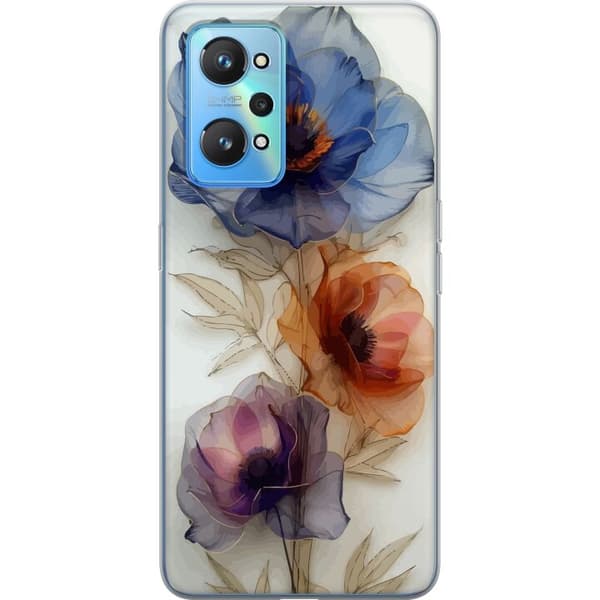 Mobilcover til Realme GT Neo2 med Silke Blomster
