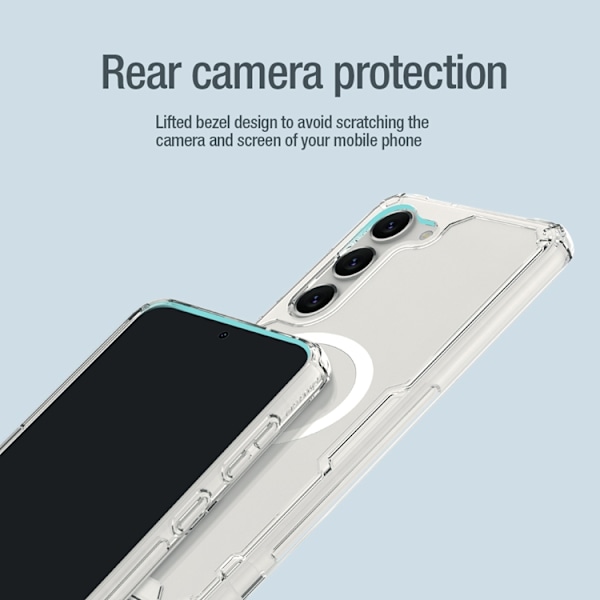 Nillkin Galaxy S23 Plus Mobilskal Magsafe Nature Pro - Clear