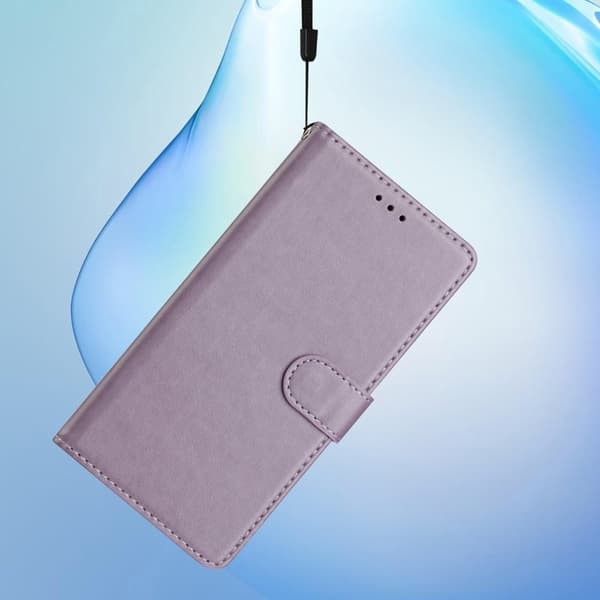 Samsung Galaxy S26 Plus Plånboksfodral Konstläder Ställfunktion - Lila