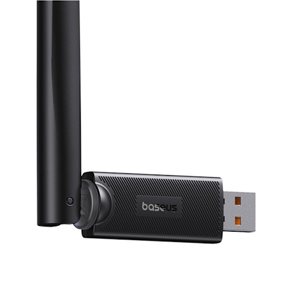 Baseus USB network card 650Mb/s 5 GHz - Svart Svart