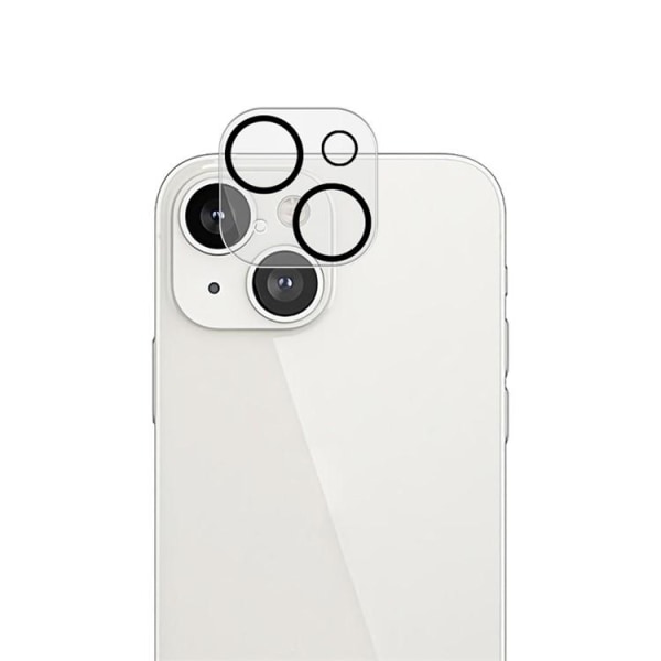 Mocolo iPhone 15 Plus -kameran linssin suojus karkaistua lasia, silkkipainatusta