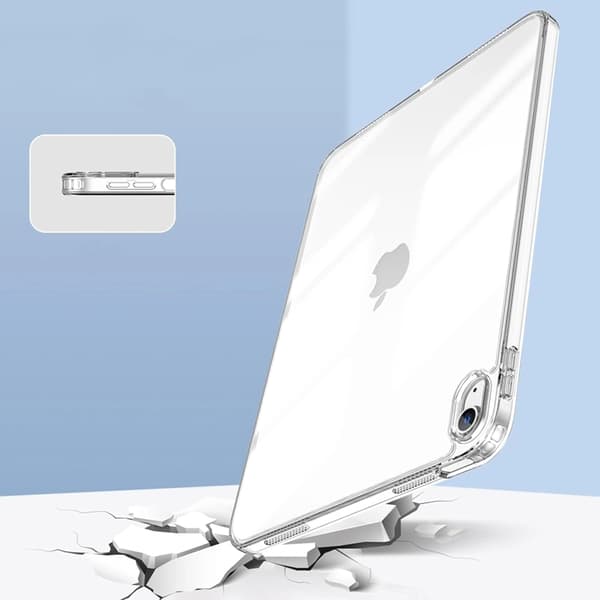 Tech-Protect iPad 10.9 Skal FlexAir Hybrid - Clear Svart