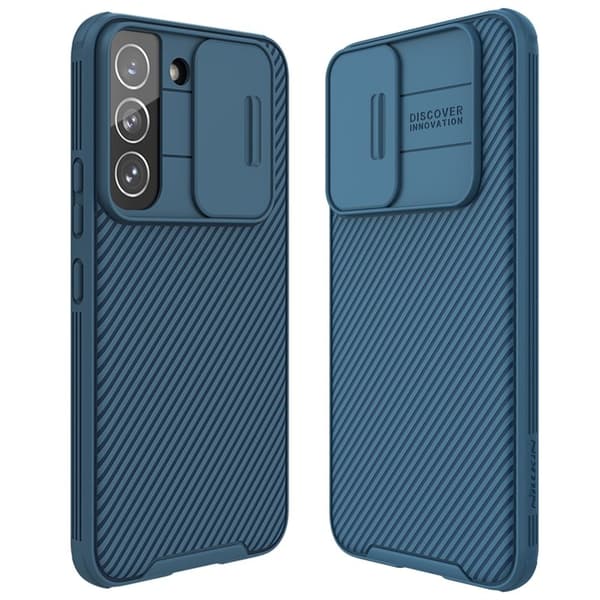 NILLKIN CamShield Pro Mobilskal för Samsung Galaxy S22+ 5G - Blå