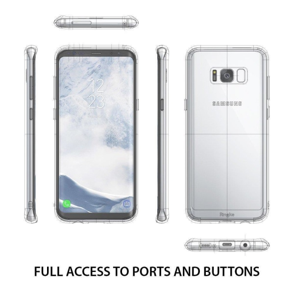 Ringke Fusion Shock Absorption Skal till Samsung Galaxy S8 Plus