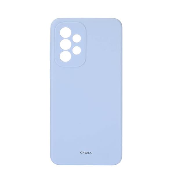Onsala Telefontaske Silikone Galaxy A33 5G - Lyseblå Blå