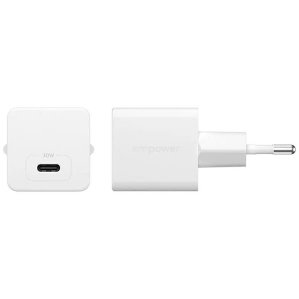 Empower by PanzerGlass Snabbladdare 30W USB-C - Silver Silver
