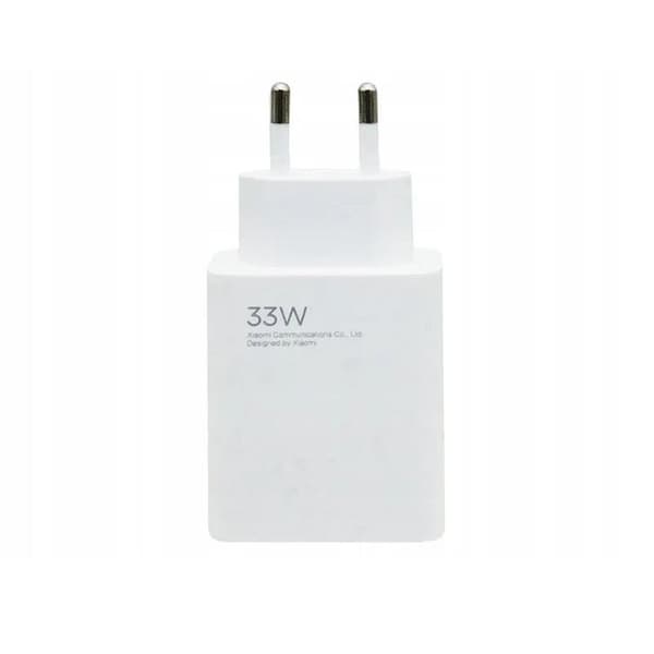 Xiaomi Hurtigoplader 33W USB-A QC 3A MDY-16-EF - Hvid Vit