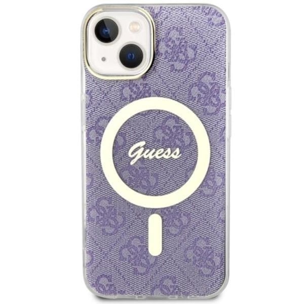 Guess iPhone 14 Plus Mobilskal MagSafe - Lila