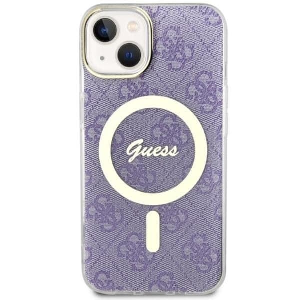 Guess Mobilskal till iPhone 14 Plus MagSafe - Lila Lila