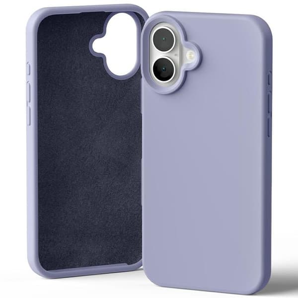 Mercury Telefontaske til iPhone 16 Plus Silikone - Lavendel Lila