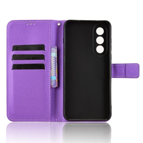 OnePlus Nord 5 Plånboksfodral Diamond Texture - Lila Lila